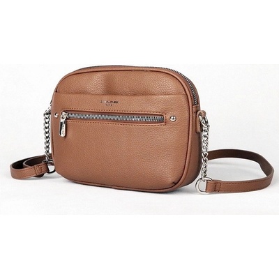 David Jones malá crossbody kabelka CM6767A hnědá