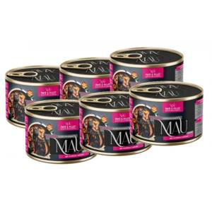 Dolina Noteci MAU Paté & Fillet CAT - консерва за пораснали котки с гъска със заек и малини 6 бр x 185 гр - Полша 11868204