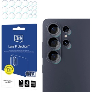 3mk Protection Протектор за камера за Samsung Galaxy S26 Ultra - Lens Protection (4 pack) - 3mk - Прозрачен