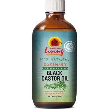 Tropic Isle Living černý ricinový olej s rozmarýnem 118 ml