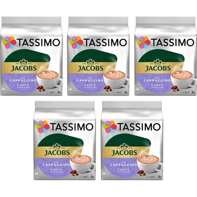 Douwe Egberts Tassimo Cappuccino Choco капсули 8бр кашон 5 оп