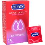 Durex - допълнително овлажнени презервативи (10 бр. ) - lovesexshop