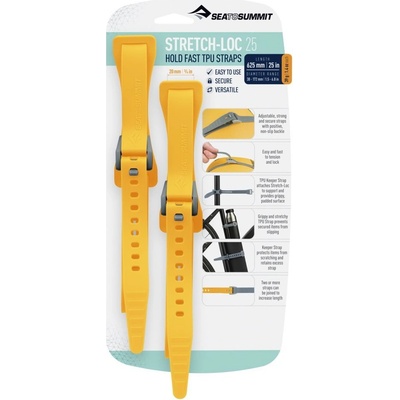Sea To Summit popruh Stretch-Loc 25 20 mm x 625 mm 2 kusy