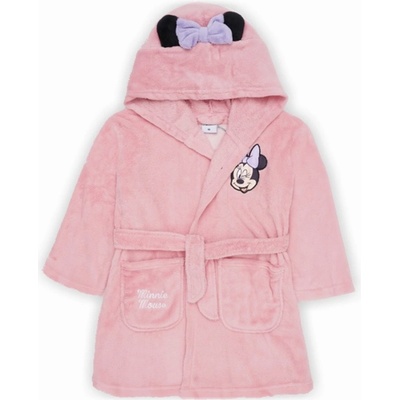 E plus M · Dievčenský župan Minnie Mouse - Disney - s kapucňou a uškami