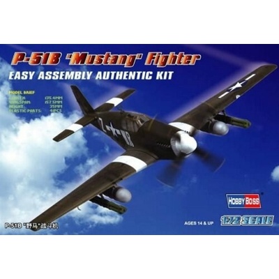 Hobby Boss North American P-51B Mustang 1:72