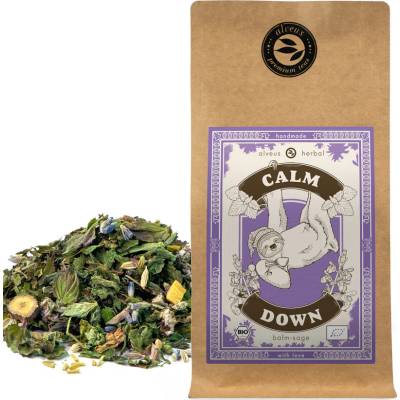 Alveus Bio prémiová směs bylinného čaje Calm Down 100 g