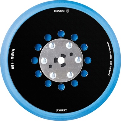 BOSCH Podložné brusné talíře EXPERT univerzální multiděrované 150 mm, tvrdé 2608900008