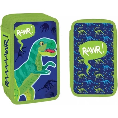 YOLLO Несесер YoLLo RAWR! с 3 ципа, 38 части