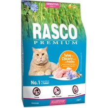 Rasco Premium Cat Sensitive Turkey Chicory Root Lactic acid bacteria 2 kg