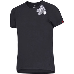 Ocun Мъжка тениска Ocun Bamboo T Blossom T-shirt - Dark Grey India Ink - размер XL (016-6954-0514)