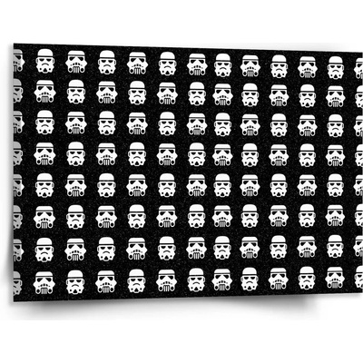 Sablio Obraz Star Wars Stormtrooper Pattern - 150x110 cm