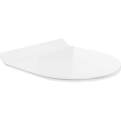 Mexen тънка, меко затваряща се седалка, дуропласт, бял гланц - 39010100 (39010100)