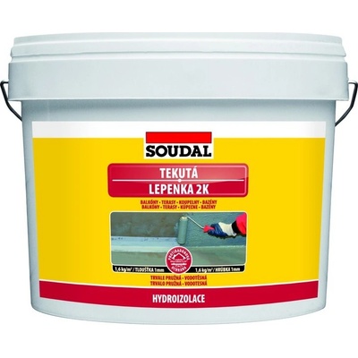 SOUDAL lepenka Tekutá 2K 14kg ZDARMA 25%