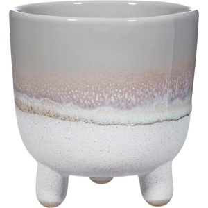Sass & Belle Сива саксия Bohemian Home , ø 11, 7 cm Mojave - Sass & Belle (CZQ055)