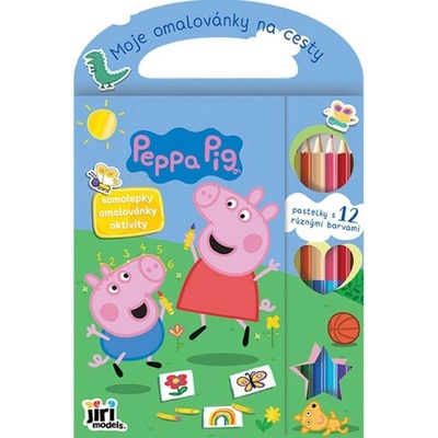 Jiri Models Moje omalovánky na cesty Prasátko Peppa 3969-1 – Zboží Dáma