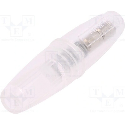 BULGIN FX0180 Zásuvka; 6,3x32mm; na kabel; Imax: 10A; Ujmen: 50V; -20÷90°C