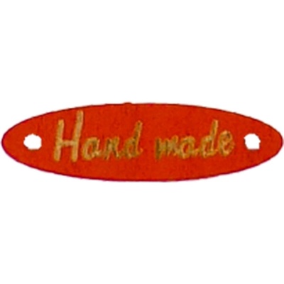 Pro Háčkování Hand made elipsa červený