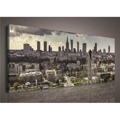 Obraz na plátně velkoměsto 484O3, 145 x 45 cm, IMPOL TRADE
