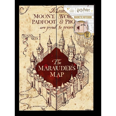 Pyramid International Zápisník Harry Potter Pobertův plánek (kroužkový) A5