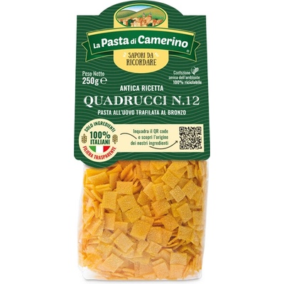 La Pasta di Camerino vaječné Quadrucci No.12 24 x 250 g