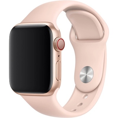 Apple Каишка за смарт часовник Apple Watch (42/44mm) Pink Sand Sport Band - S/M & M/L, розова, bulk (mtpm2zm/a / 45373)