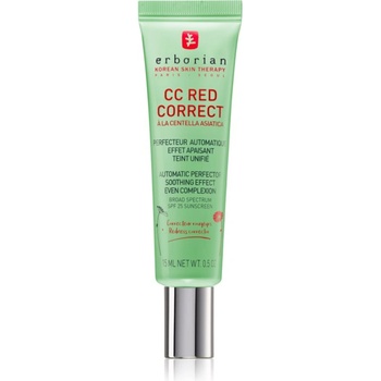 Erborian CC Red Correct CC крем против зачервяване на кожата SPF 25 15ml
