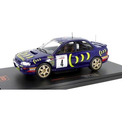 Ixo Subaru Impreza 555 4 Rallye Tour de Corse 1995 McRae / Ringer 1:24