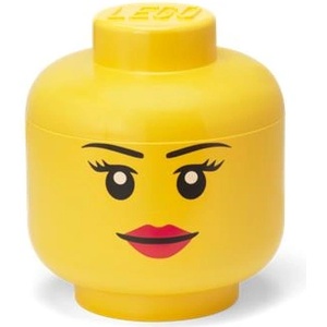 LEGO Кутия за съхранение, глава, голяма, lego, момиче 40321725 (40321725)