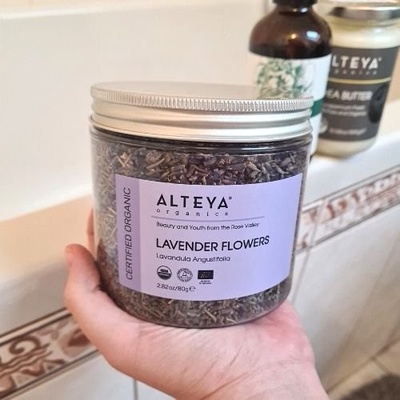 Alteya Prírodné vysušené kvietky z levandule 80 g