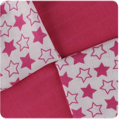 Kikko Ubrousky 30 x 30 Little Stars Magenta 9 ks