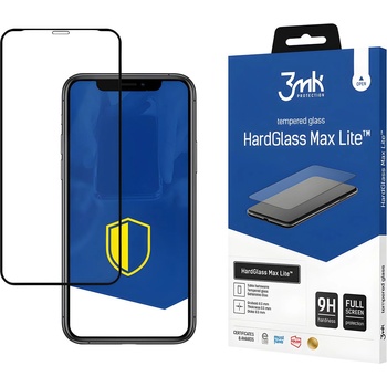3mk Protection HardGlass Max Lite - защитно стъкло за Apple iPhone XR - Черен KP21054 (21054)