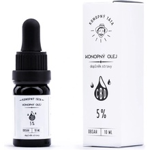 Konopný Táta CBD Konopný olej 5% 10 ml