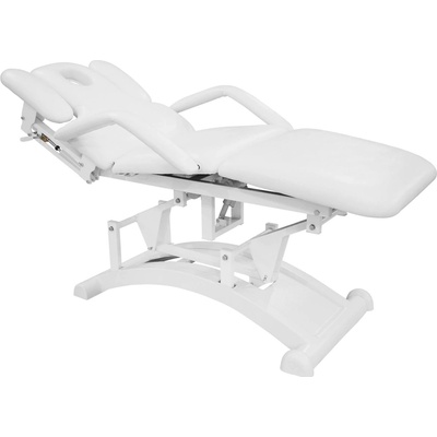 physa Elektrické masážní lehátko - 3 motory - 300 W - 197 x 70 x 63 - 81 cm - 200 kg - bílé DIVINE