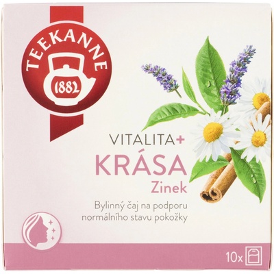 TEEKANNE Vitalita Krása Zinok 10 x 1,7 g