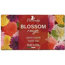 Florinda Blossom Rouge Rostlinné mýdlo červený květ 100 g