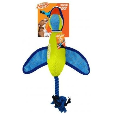 Nerf Dog nylonová plyšová kačica s chrumkavými krídlami 42 cm