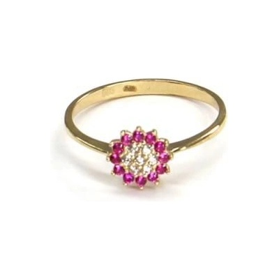 Pattic prsten ze žlutého zlata BV100301RY