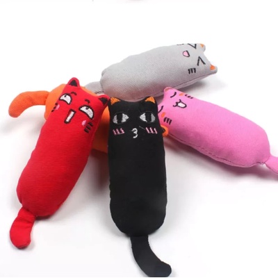 Nuxie Nuxie® Плюшена играчка за котки, писклива + котешка мента 15 см