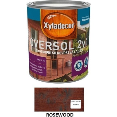 Xyladecor Oversol 2v1 0,75 l Sipo