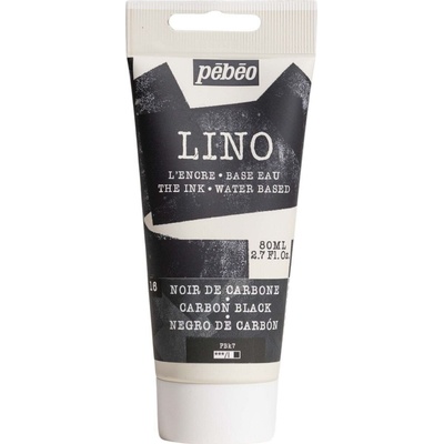 Pébéo Lino Paint Боя за линогравюра Carbon Black 80 ml (141516)