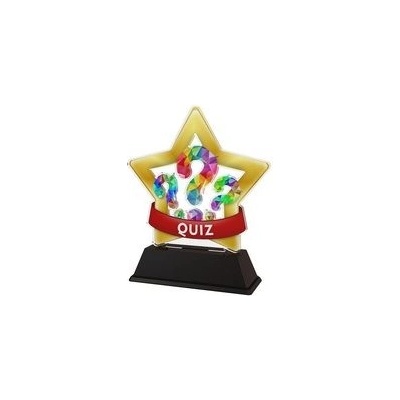 Poháry Bauer Akrylátová trofej STAR001M76 Quiz