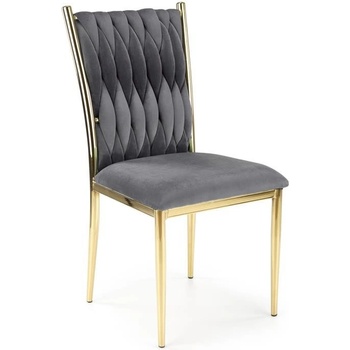 Halmar Queen samet šedá