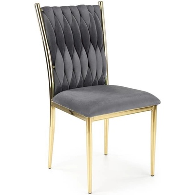 Halmar Queen samet šedá