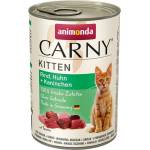 Animonda Kitten Beef, Chicken and rabbit консерва за подрастващи котки с говеждо, пиле и заек 400gr