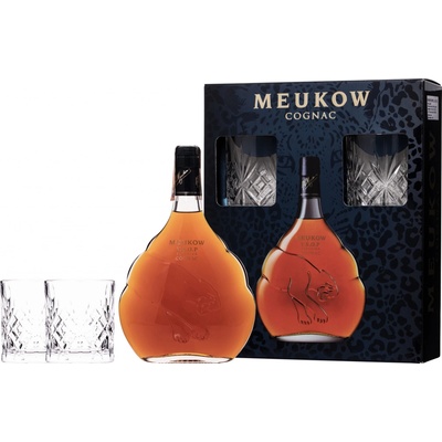 Meukow VSOP Superior GB 40% 0,7 l (darčekové balenie 2 poháre)