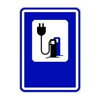 Dopravní Značka IJ7 Čerpací stanice ( ELEKTRO) – Zboží Mobilmania