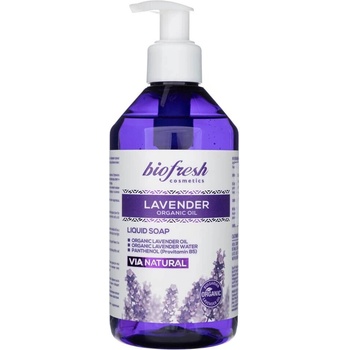 BioFresh Organické levanduľové tekuté mydlo - 300 ml