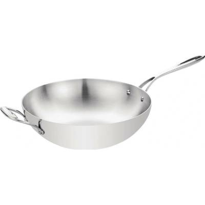 Vogue wok Tri Wall s plochým dnem 305 mm