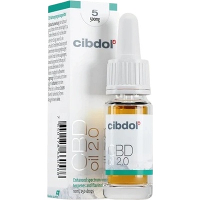 Cibdol CBD olej 2.0 5% 500mg 10 ml