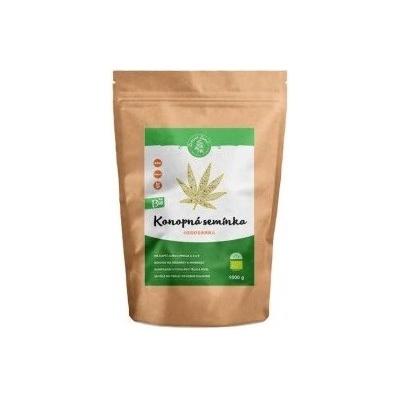 ZELENÁ ZEMĚ Konopné semínko neloupané BIO 500 g